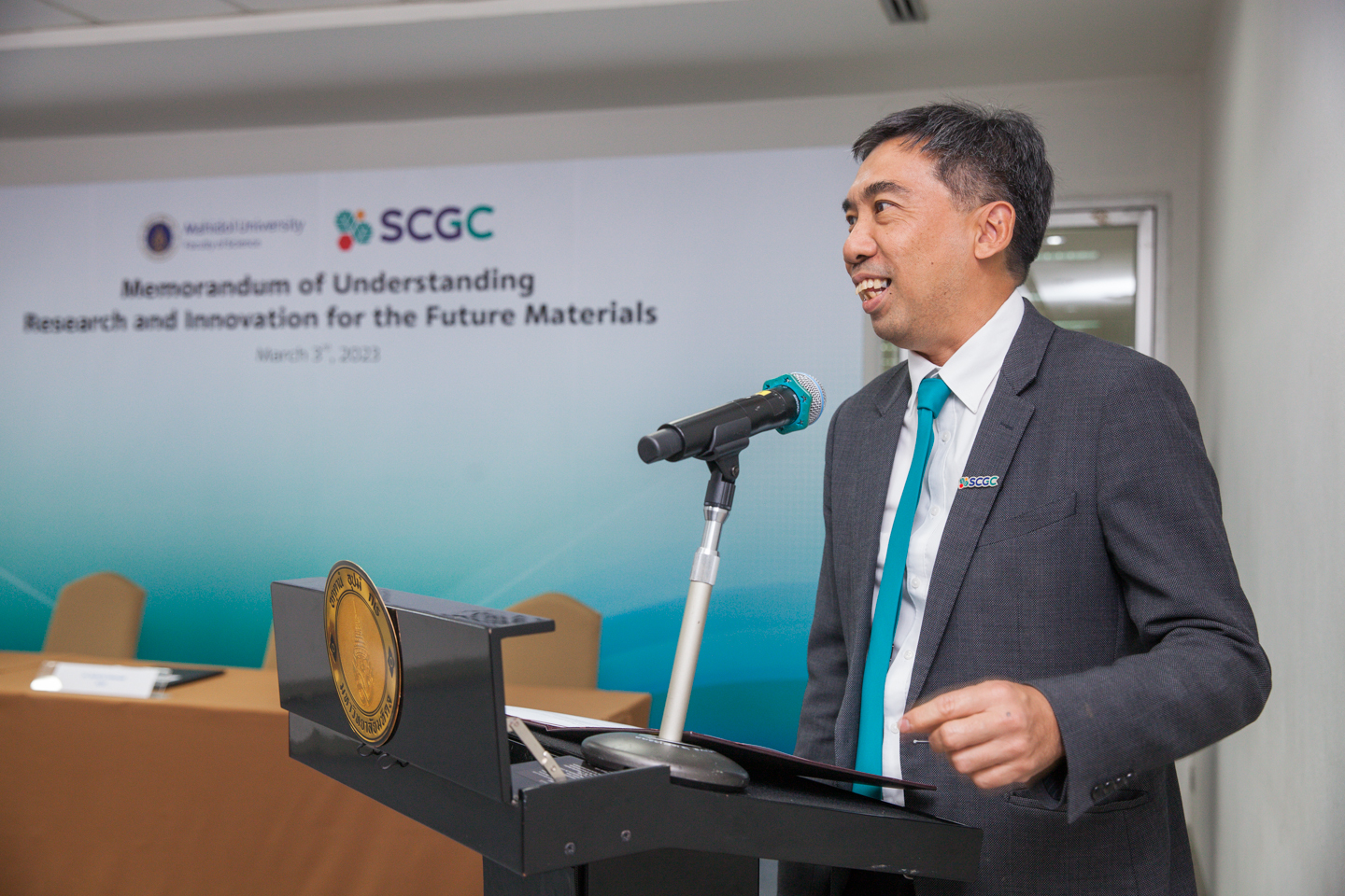 SCGC Partners with Faculty of Science, Mahidol University, To